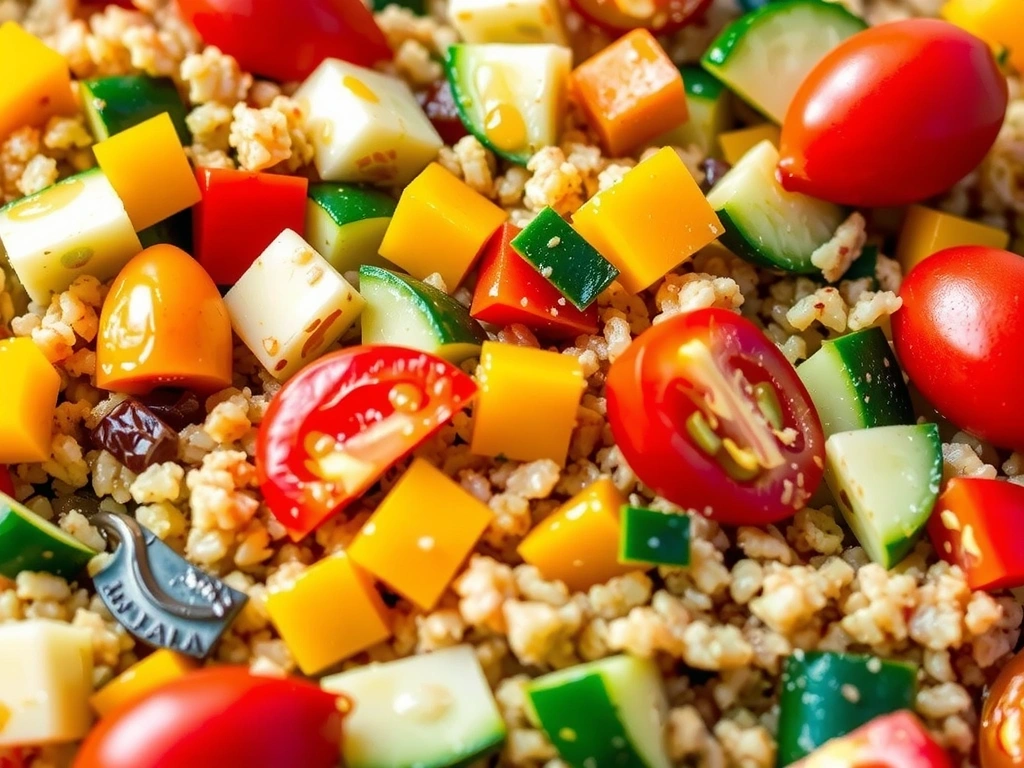 Salată de Quinoa cu Legume Proaspete, în detaliu