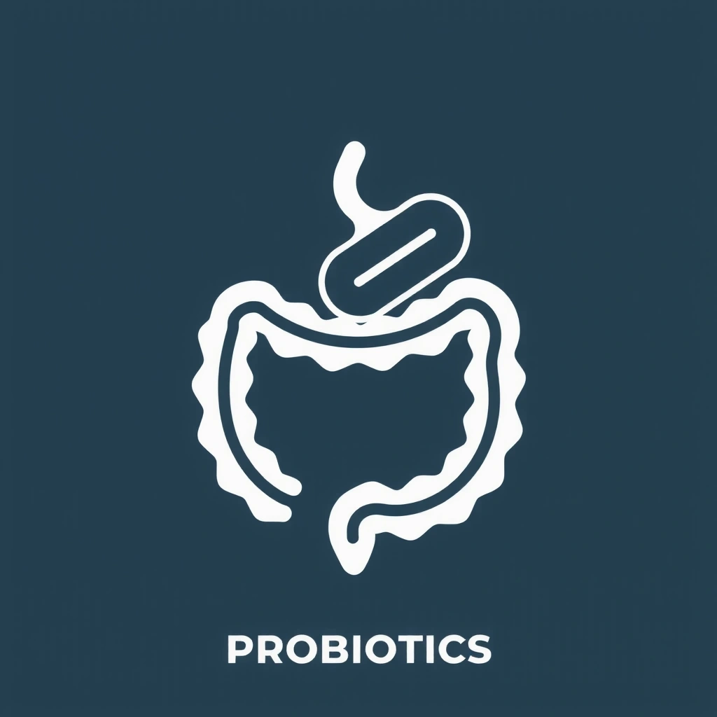 Iconografie pentru Probiotice și Sănătatea Digestivă